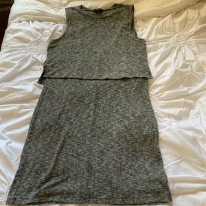 Heather Gray Knit Forever 21 Dress